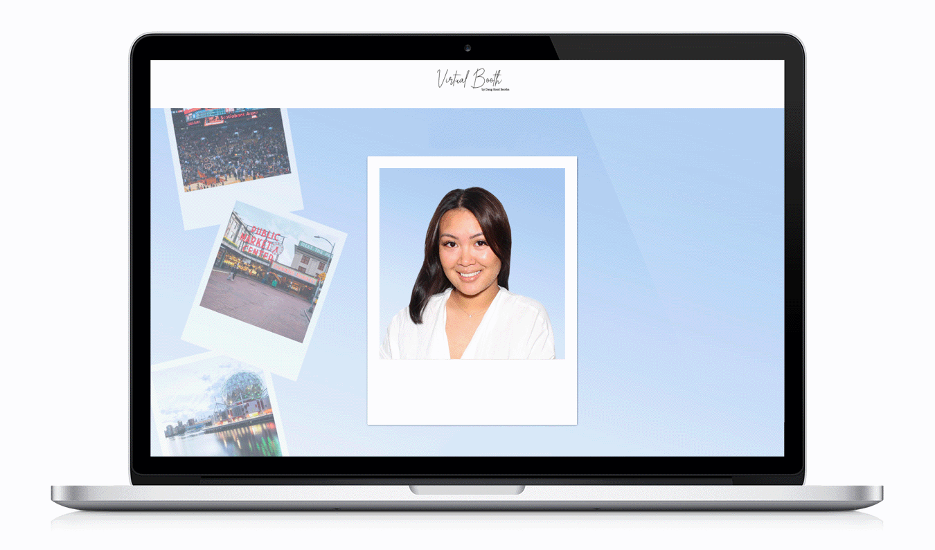 Web-based photo booth with a Virtual Booth